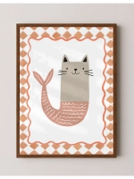 Постер для детской 50х70 см без рамки эстетика