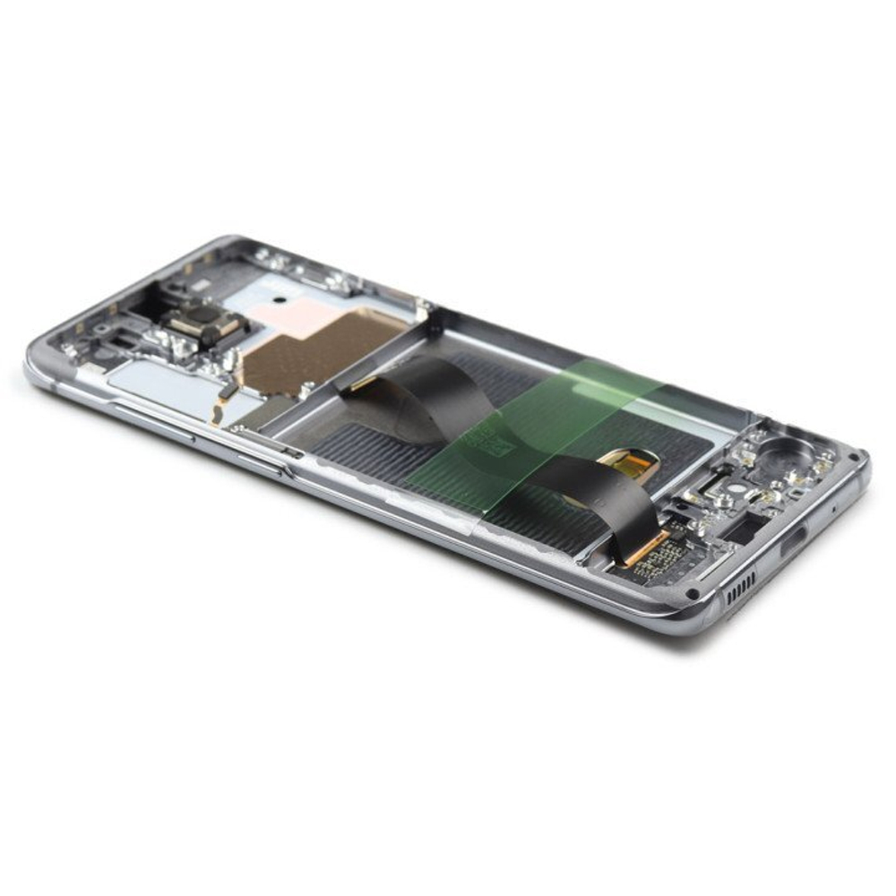 Samsung Galaxy S20 4G (SM-G980F) / S20 5G (SM-G981B) - Дисплейный модуль в сборе с тачскрином (в рамке) (ORIG-SP