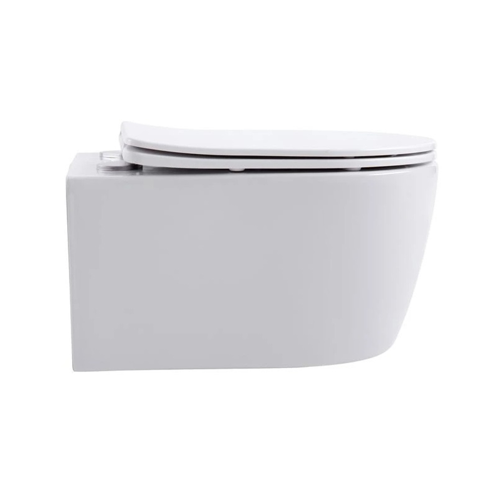 SET AQUATEK ЕВРОПА cmp013 (рама AQUATEK Standard INS-0000012, клавиша KDI-0000013, крепеж KKI-0000002+унитаз ЕВРОПА AQ1106-00 с тонким сиденьем sc)