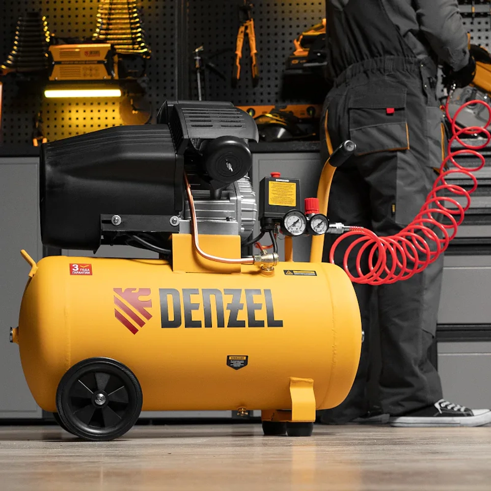 DENZEL DCV1800/50 воздушный компрессор с прямым приводом 58168