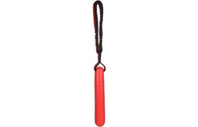 Игрушка для собак палка на веревке Flamingo 55 см/ ф 4,5 см, TPR, красный