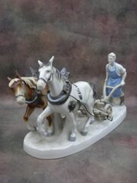 Статуэтка. Фарфор. Пахарь. Grafenthal. Германия