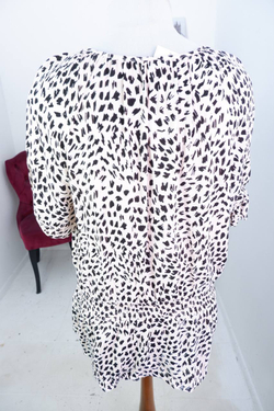 Блузка H&M свободного кроя, маркировка 44, визуально на 50 размер