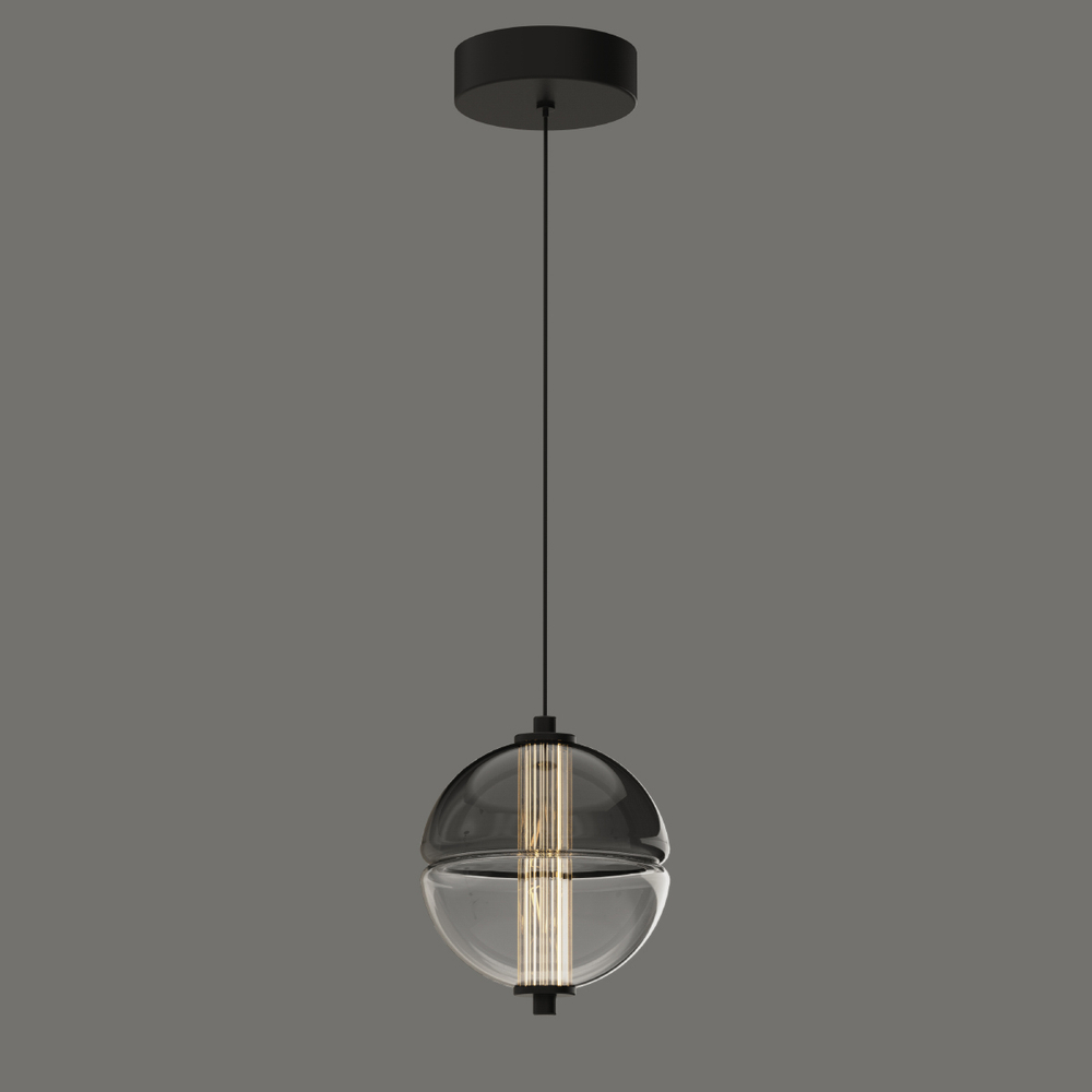 Подвесной светильник MD24022079-1A black/smoky