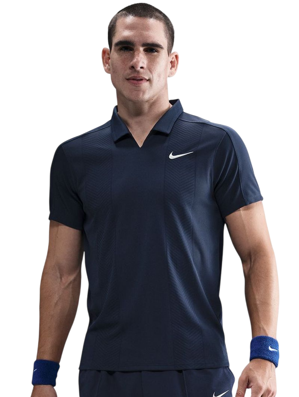 Теннисное поло Nike Court Dri-Fit Advantage Slam - midnight navy/midnight navy