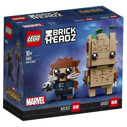 LEGO BrickHeadz: Грут и Ракета 41626