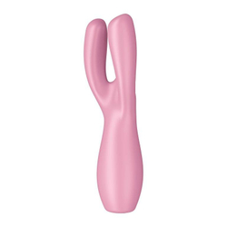 Вибромассажер c тремя отростками Satisfyer Threesome 3, розовый