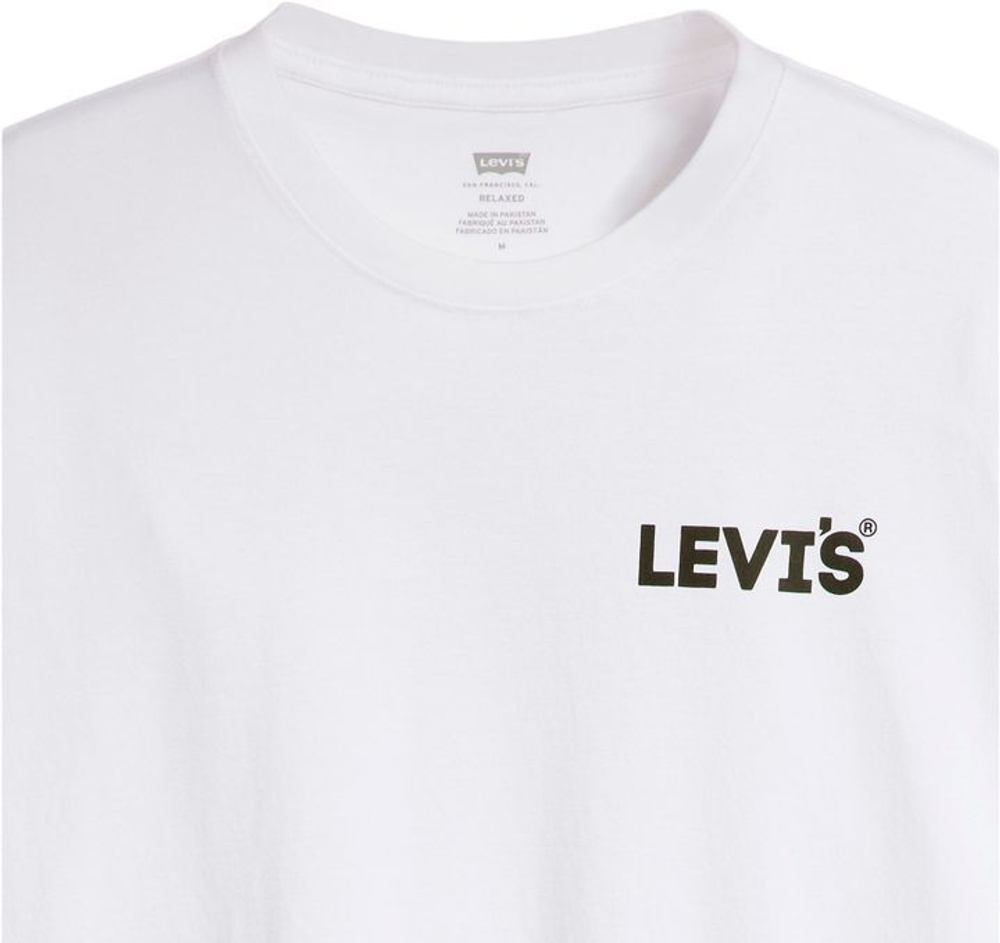 Футболка Levis SS RELAXED FIT TEE WHITES белый