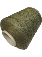 Пряжа на бобине (Италия) 77% мерсеризованный хлопок 23% п/э 100г-650м 490г