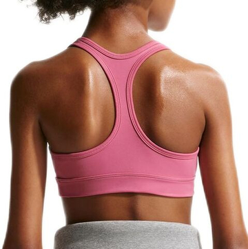 Топ для девочки теннисный Nike Swoosh Sports - peony/white