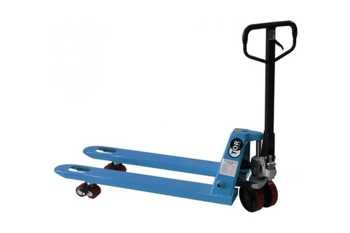 Тележка гидравлическая 3500 кг 1150 мм резиновые колеса TOR RHP(BF) PRO