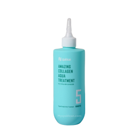 Бальзам-филлер для волос с коллагеном -Spaklean  Amazing collagen aqua treatment, 300мл