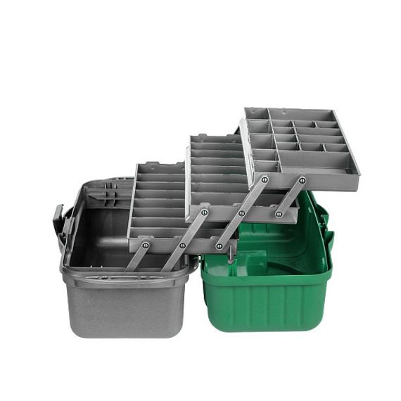 Ящик для инструментов трехполочный зеленый (T-HS-3TTB-G) Helios