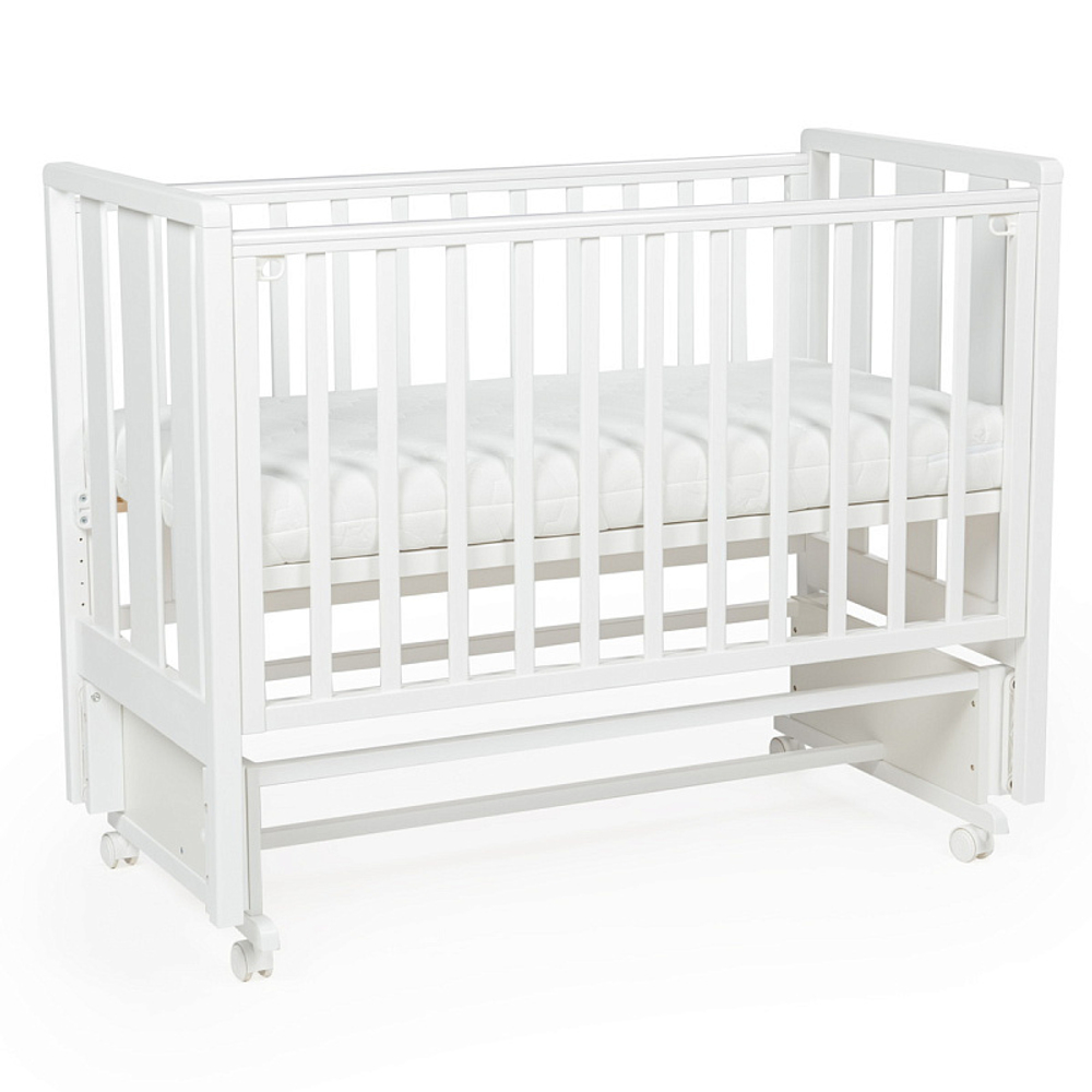 Детская кроватка Bebizaro Heirloom New маятник универсальный без ящика белый