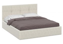 Двуспальная кровать Манака 160х200 бежевая