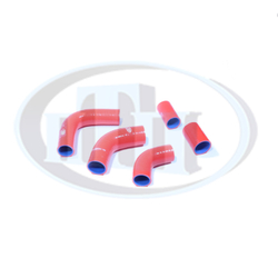 РК Патрубков радиатора УАЗ 452/469 дв. 4215 (100 л.с.) (к-т 5 шт.) красный MVQ ПТП