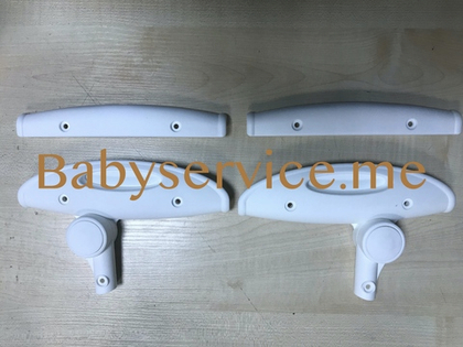 Шарнир капюшона правый белый