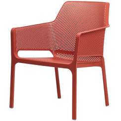 Уличное кресло Net Relax коралловое