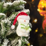 Елочное украшение Снеговичёк 6*6*10см.