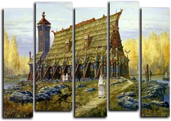 Модульная картина "На Руси"