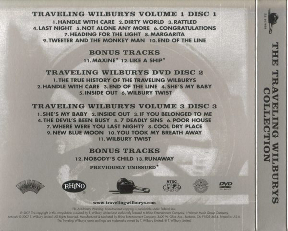 Traveling Wilburys / The Traveling Wilburys Collection (Limited Edition)(2CD+DVD)