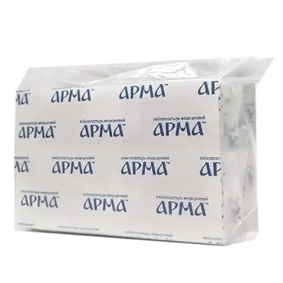 Лейкопластырь АРМА бактериц. полимерный телесный, 19х72мм ПЭ №100/20бл/2000шт
