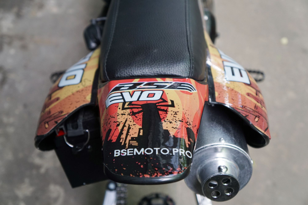 Питбайк BSE EVO 110e Samurai SA 12/10 (Полуавтоматическая КПП)