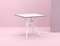 Пластиковый стол Air Table 80х80 см, белый