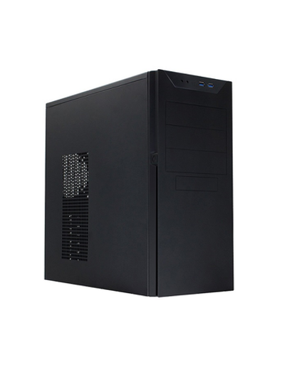 MidiTower Powerman BA833BK PM-600ATX-F U3.0*2+A(HD) ATX, mATX