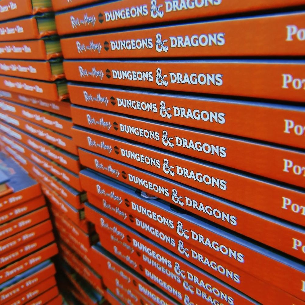 Комикс Рик и Морти против Dungeons and Dragons