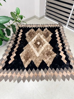 Покрывало меховое ковер из шкуры овчины