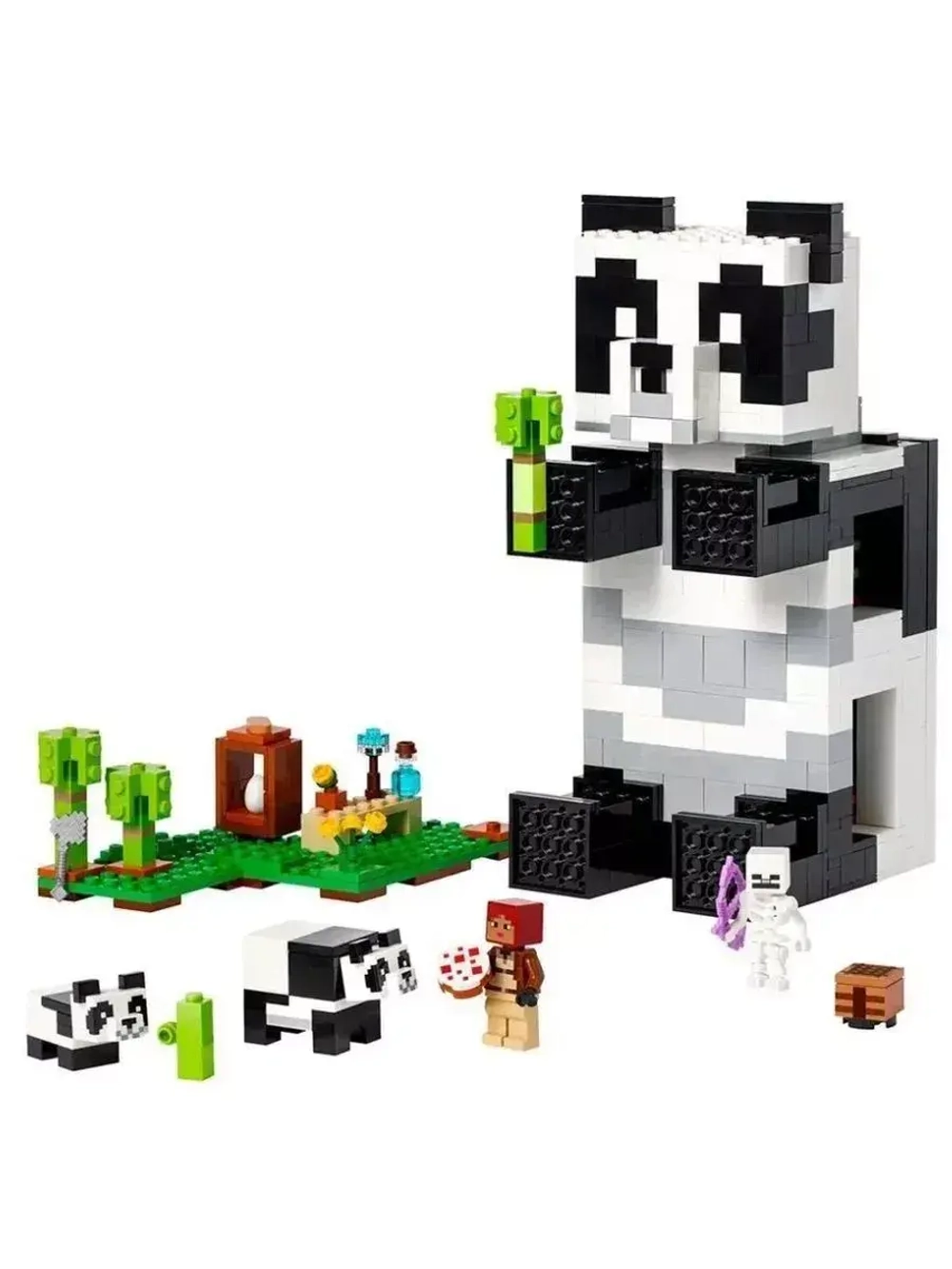 Конструктор Майнкрафт Дом панды 573 детали 1033