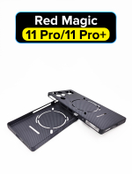 Карбоновый чехол MosSeller для Nubia Red Magic 11 Pro / 11 Pro Plus, черный