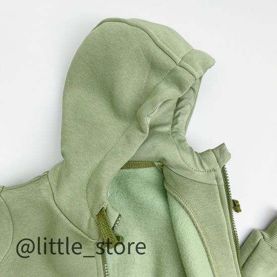 Комплект из футера с начесом "New one" Эвкалипт