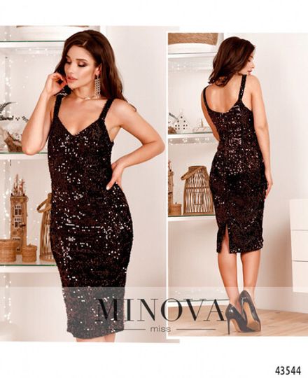 Платье 2040-бронза Minova Фото 1