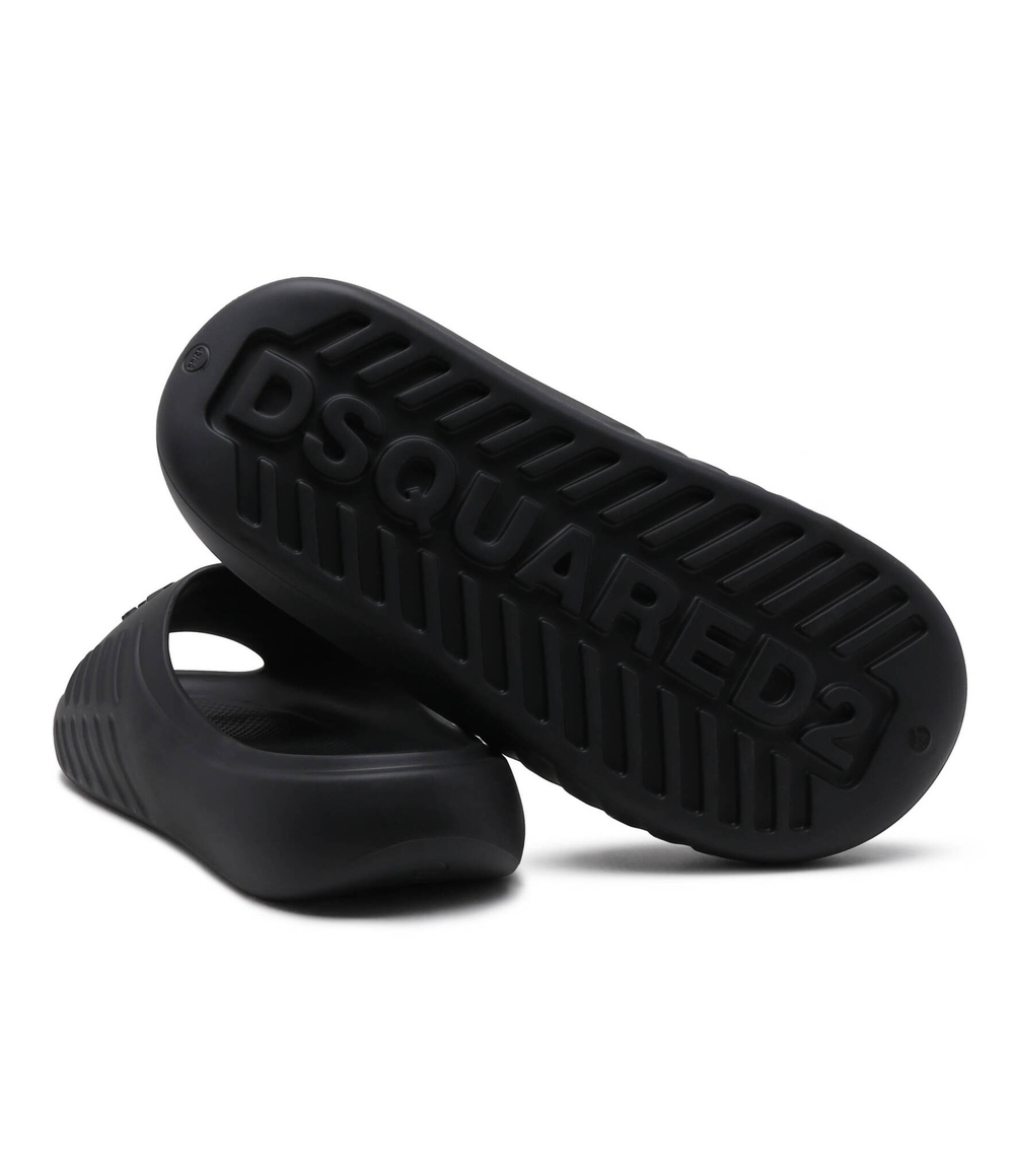 Шлепанцы Dsquared2 - черный(FFM0025 17200001)
