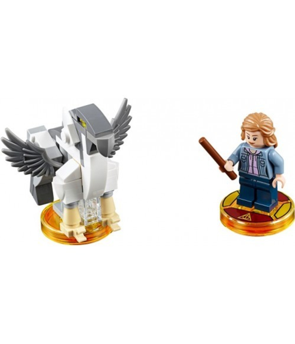 LEGO Dimensions: Гермиона Грейнджер (Fun Pack) 71348 — Hermione Granger and Buckbeak (Fun Pack) — Лего Измерения