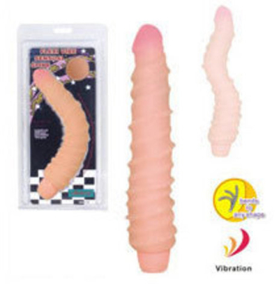 Гнущийся вибромассажер с хребтом