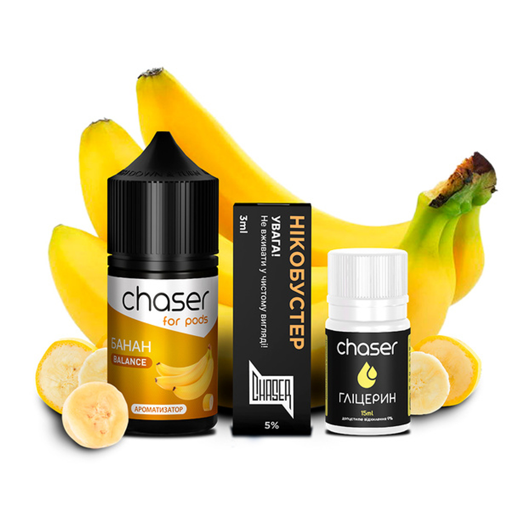CHASER for PODS - Banana (30ml, 5% nic)