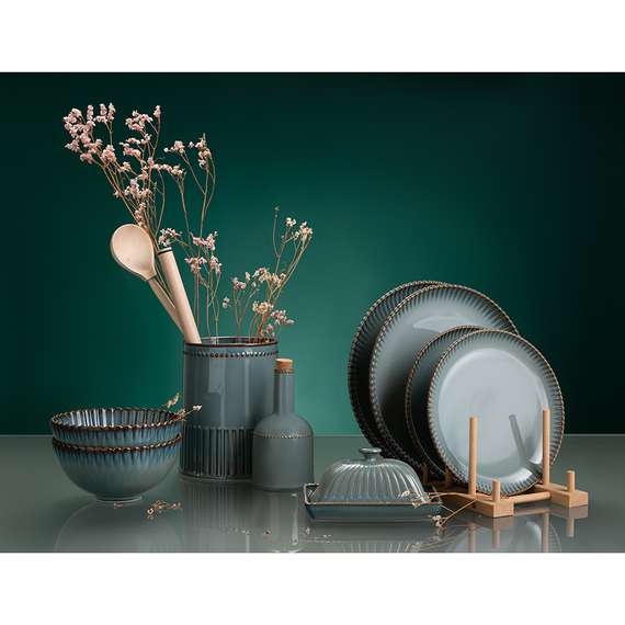 Набор из 2 тарелок темно-серого цвета Kitchen Spirit Ø26см