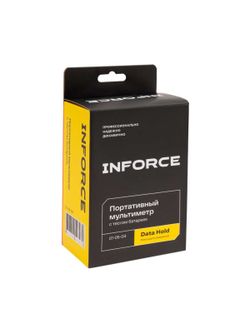 Портативный мультиметр Inforce с тестом батареек 01-05-04