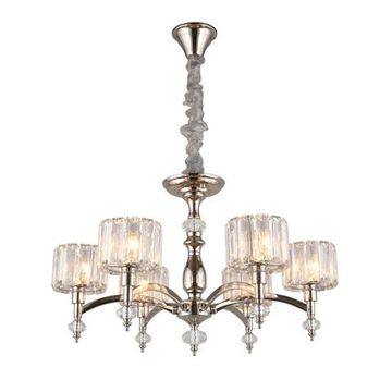 Люстра подвесная APL.750.03.06 хром Hortens Aployt