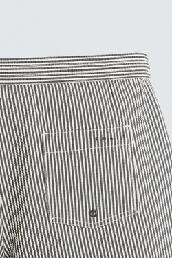 ZARA ПЛАВКИ ИЗ ЖАТОЙ ТКАНИ, ЧЕРНЫЙ