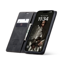 Чехол-книжка CaseMe Matte iPhone 16 Pro