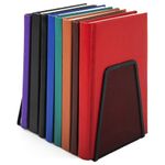 Держатель (ограничитель) подставка для книг BRAUBERG "Germanium Mesh", 2 штуки, металл, 237977