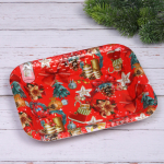 Поднос пластиковый «Сказочная роскошь» 24,5*19,5*3,5см