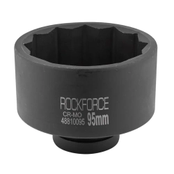 Головка ударная глубокая 1'', 95мм (12гр.) RockForce##Rock FORCE RF-48810095