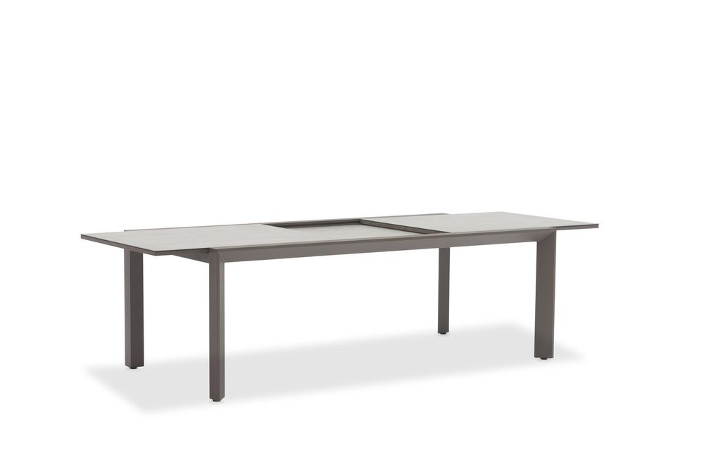 Nora-Andy 10R, комплект обеденной мебели антрацит/серый, алюминий