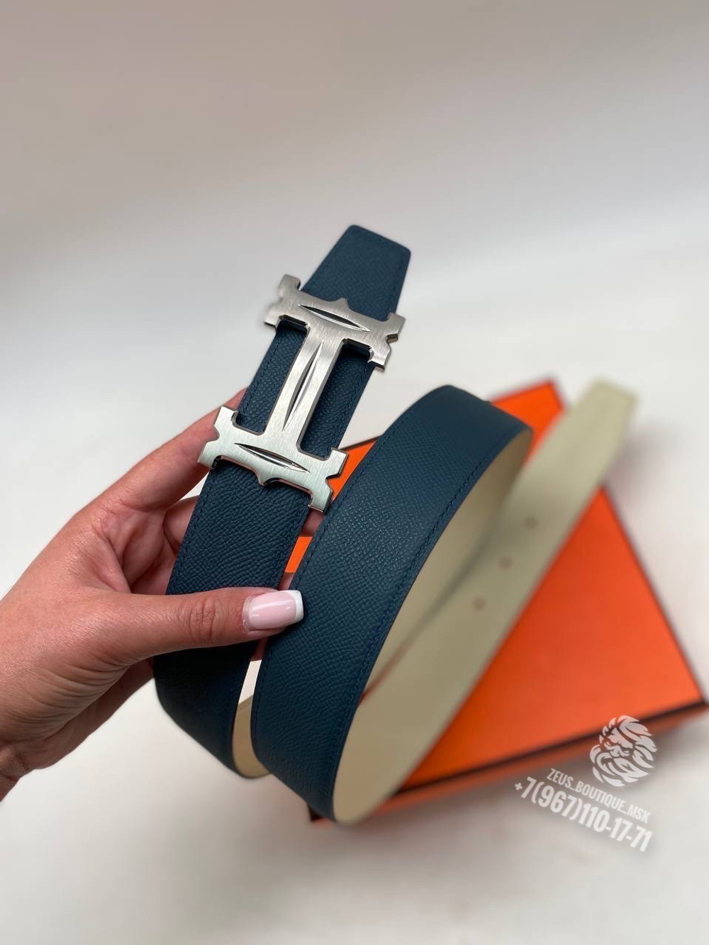 Ремень двухсторонний Hermes