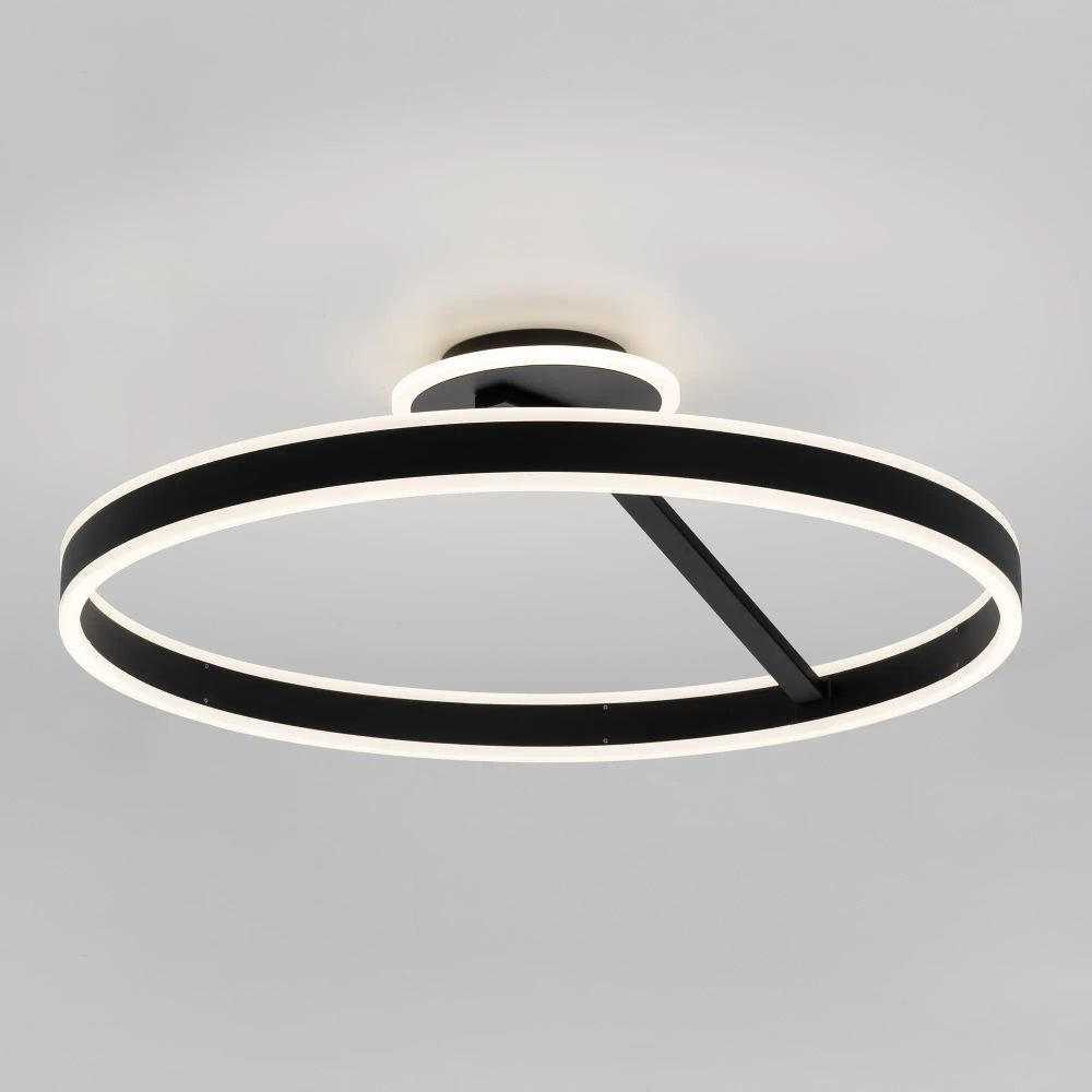 Citilux Дуэт CL719761 LED Люстра с пультом Чёрный